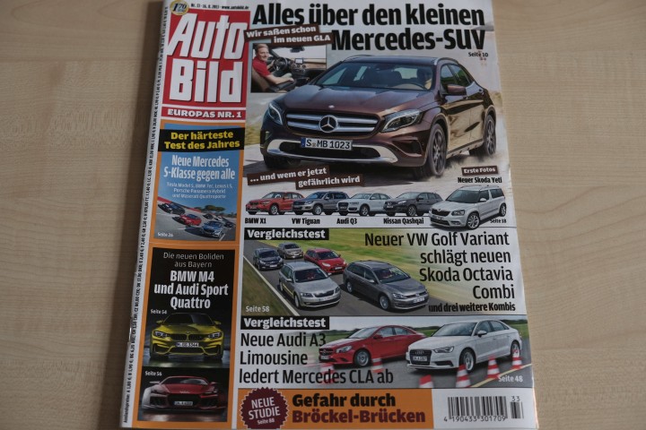 Deckblatt Auto Bild (33/2013)